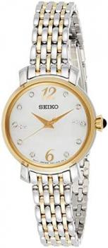 Seiko Womens Analogue Quartz Watch with Stainless Steel Strap SRZ522P1