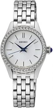 Seiko Women's Analog Quartz Watch with Stainless Steel Strap SUR539P1