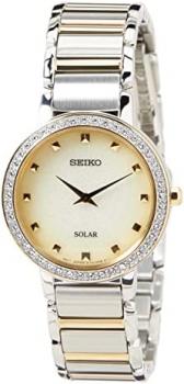 Seiko Ladie's Analogous Quartz Watch with Stainless Steel Strap SUP448P1