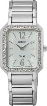 Seiko Women's Analog Quartz Watch with Stainless Steel Strap SUP465P1