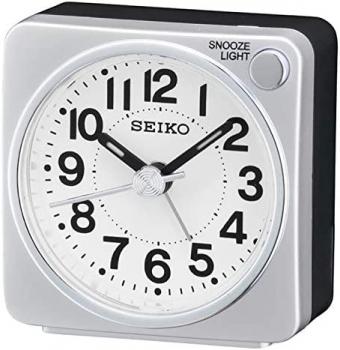 Seiko QHE118S Analogue Alarm Clock