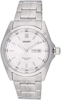 Orient Men39's Analogue Quartz Watch with Stainless Steel Strap FUG1H001W6