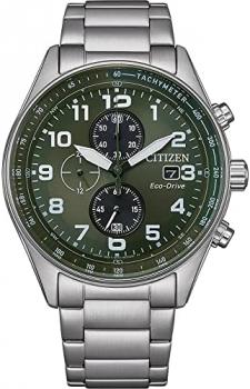 Citizen Men's Chronograph Japanese Quartz Watch with Stainless Steel Strap CA0770-72X