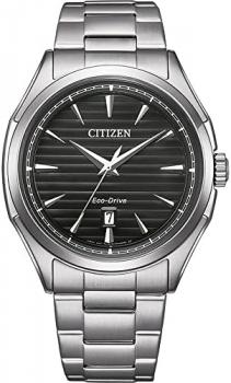 Citizen Men's Analogue Japanese Quartz Watch with Stainless Steel Strap AW1750-85E