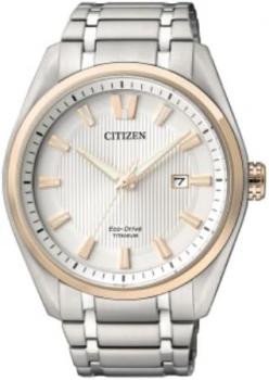 Citizen Watch Supertitio 1240 Unisex Eco-Drive - AW1244-56A, Bracelet
