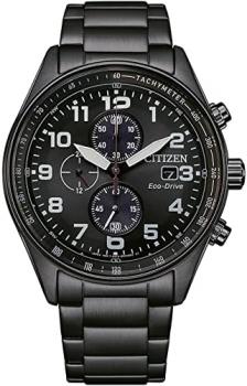 Citizen Men's Chronograph Japanese Quartz Watch with Stainless Steel Strap CA0775-79E