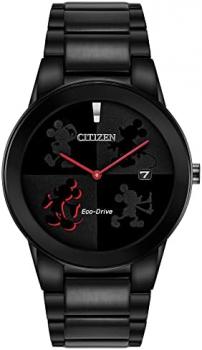 Citizen Men's Analog Eco-Drive Watch with Stainless Steel Strap AU1069-57W