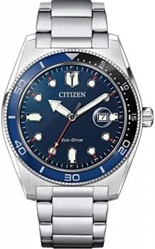Citizen Men's Analogue Japanese Quartz Watch with Stainless Steel Strap AW1761-89L