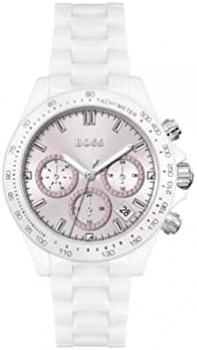 BOSS Analogue Multifunction Quartz Watch for Women with White Ceramic Bracelet - 1502632
