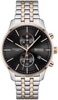 BOSS Chronograph Quartz Watch for Men with Two-Tone Stainless Steel Bracelet - 1513840