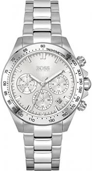 BOSS Analogue Multifunction Quartz Watch for Women with Silver Stainless Steel Bracelet - 1502616