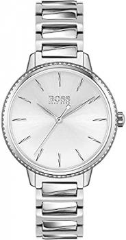 BOSS Analogue Quartz Watch for Women with Silver Stainless Steel Bracelet - 1502539