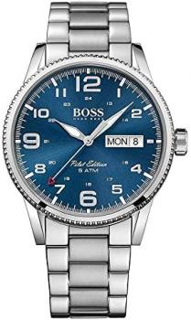 BOSS Analogue Quartz Watch for Men with Silver Stainless Steel Bracelet - 1513329