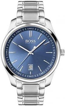BOSS Analogue Quartz Watch for Men with Silver Stainless Steel Bracelet - 1513731