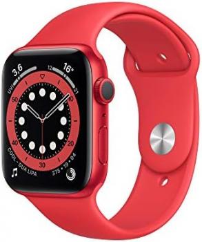 Apple Watch Series 6 GPS, 44mm PRODUCT(RED) Aluminium Case with PRODUCT(RED) Sport Band - Regular *NEW*