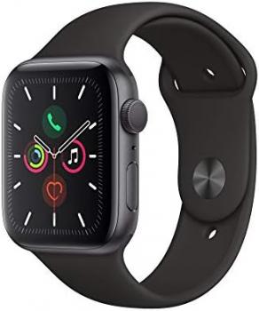 Apple Watch Series 5 (GPS, 44mm) - Space Grey Aluminum Case with Black Sport Band