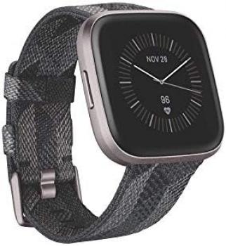 Fitbit Versa 2 Health & Fitness Smartwatch with Voice Control, Sleep Score & Music
