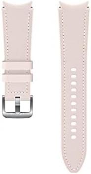 Samsung Watch Strap Hybrid Leather Band - Official Samsung Watch Strap - 20mm - M/L - Pink