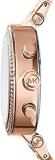 Michael Kors Women's Watch PARKER, 39mm case size, Chronograph movement, Stainless Steel strap