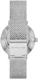 Michael Kors Women's Watch PYPER, 32 mm case size, Two Hand movement, Stainless Steel Mesh strap