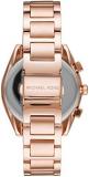 Michael Kors Women's Watch Janelle, 42 mm Case Size, Three Hand Movement, Stainless Steel Strap
