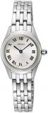 Seiko Ladies Watch with Silver Dial and Silver Strap SWR037P1
