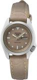 Seiko 5 Sport | Compact 28mm | Beige Dial | Beige Leather Strap | Automatic SRE0...