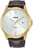 Seiko Men's Analogue Quartz Watch with Leather Strap RS943DX9