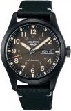 Seiko Men's Analogous Automatic Watch with Leather Strap SRPG41K1