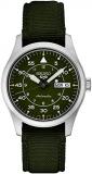 Seiko 5 Sports Flieger Automatic Green Dial Green Strap SRPH29K1