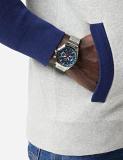 Seiko Men Analog Quartz Watch with Stainless Steel Strap SSB407P1