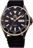 Orient RA-AA0005B Men's Kamasu Black IP Silicone Band Black Dial Automatic Dive Watch