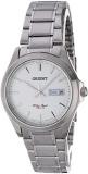 Orient Men Analogue Quartz Watch with Stainless Steel Strap FUG0Q004W6