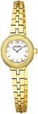 Citizen Women's Analog Eco-Drive Watch with Stainless Steel Strap EG2985-56A