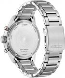 Citizen Men's Chronograph Japanese Quartz Watch with Stainless Steel Strap AT2520-89L