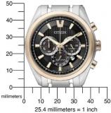 Citizen Men's Watch XL Super Titanium Chronograph Quartz Titanium CA4014 57E