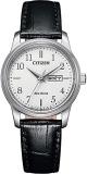 Citizen Men Analogue Eco-Drive Watch with Leather Strap EW3260-17AE