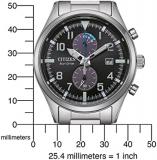 Citizen Men's Chronograph Japanese Quartz Watch with Stainless Steel Strap CA7028-81E