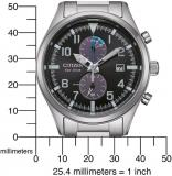 Citizen Men's Chronograph Japanese Quartz Watch with Stainless Steel Strap CA7028-81L