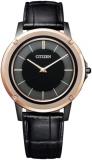 Citizen Mens Analogue Eco-Drive Watch with Leather Strap AR5025-08E