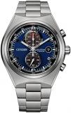 Citizen Mens Chronograph Eco-Drive Watch with Titanium Strap CA7090-87L