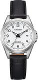 Citizen Women Analogue Eco-Drive Watch with Leather Strap EC1180-14A