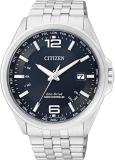 Citizen Mens Analogue Eco-Drive Watch with Stainless Steel Band