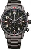 Citizen Men Chronograph Eco-Drive Watch with Stainless Steel Strap CA0797-84E