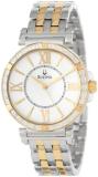 Diamond Collection Two Tone Stainless Steel Case and Bracelet Mother of Pearl Dial