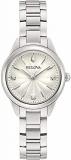 Bulova Woman time only Watch 96P218 Lady Sutton Collection