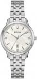 Bulova 96P233 Women's Quartz Watch Stainless Steel with Stainless Steel Band wit...