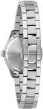 Bulova Wilton 96M163 Women's Quartz Watch with Stainless Steel Strap