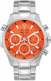 Bulova Men's Quartz Watch Stainless Steel with Stainless Steel Strap - Marine Star - 96B395, silver colours