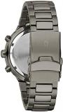 Bulova Men's Classic Sport Black Ion Plated Stainless Steel 6 Hand Chronograph Quartz Watch : 98B365, Black, Quartz Watch,Chronograph
